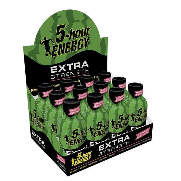 5 Hour Energy 5-Hour Energy Extra Strength Watermelon Energy Shot 1.93 oz., PK216 748125